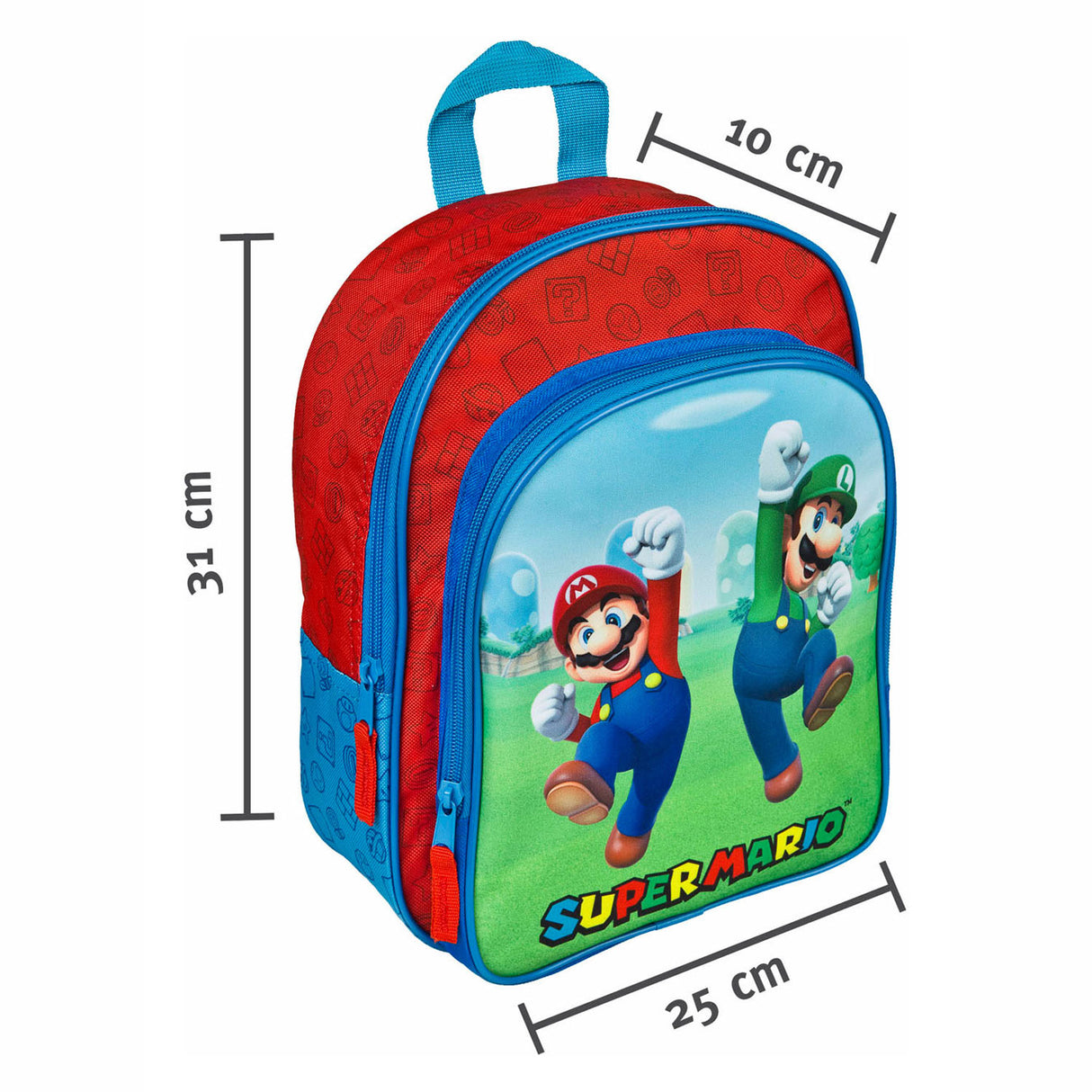 Sac à dos Super Mario avec licence pour enfants