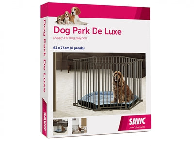 Satic Puppyren Hond Parking Deluxe schwaarz