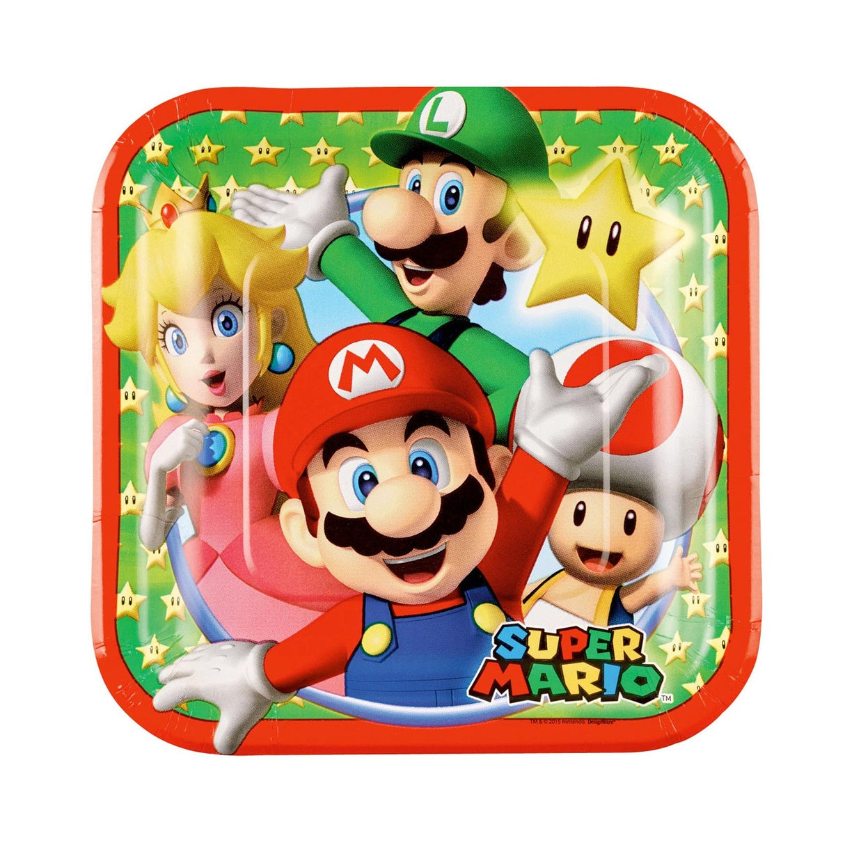 Super Mario Super Mario Zeichen Kuchen, 8st.