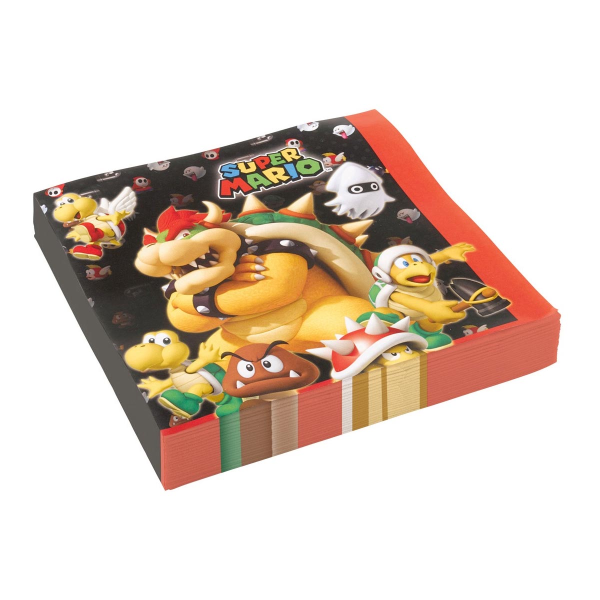 Super Mario Super Mario Napkins, 20st.