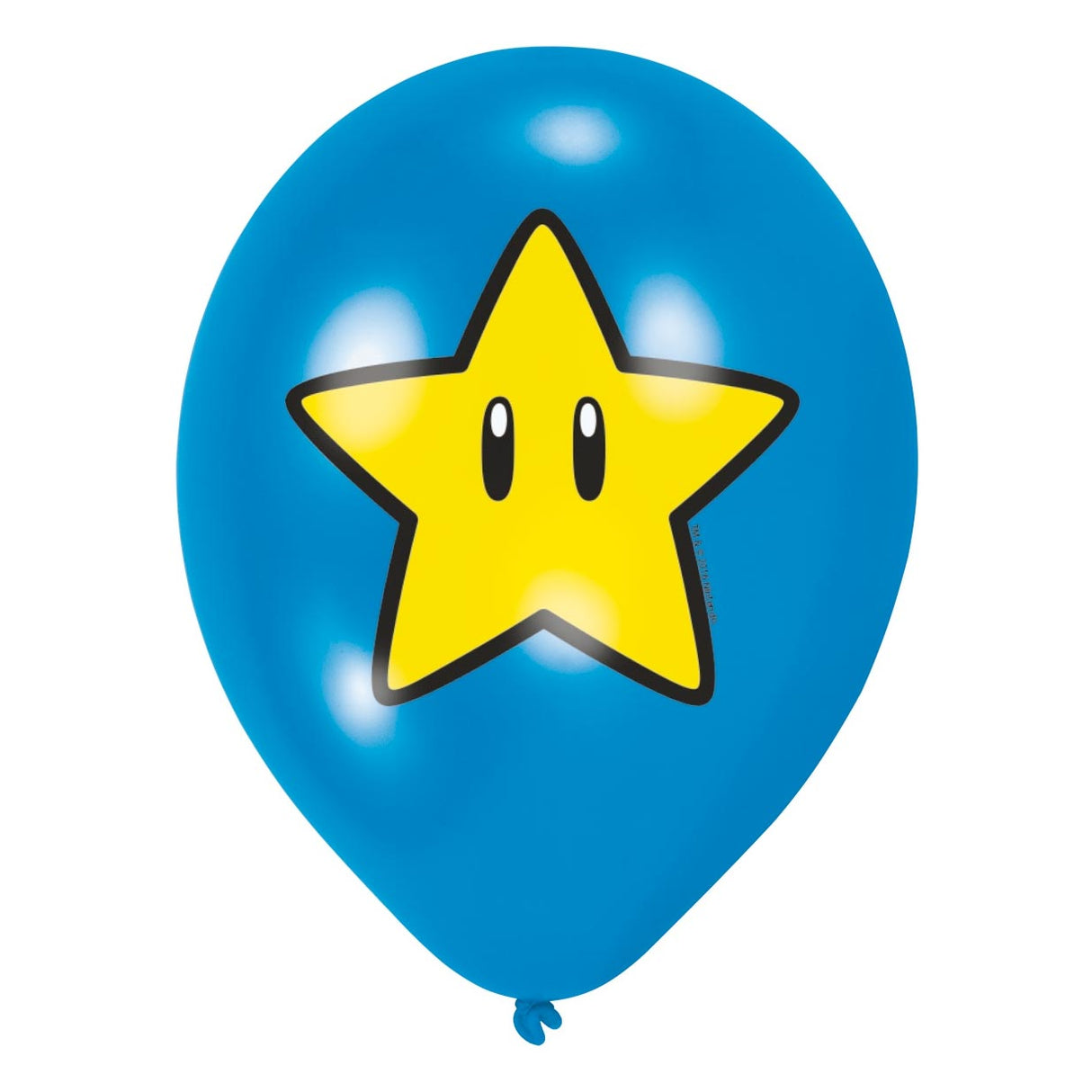 Super Mario Super Mario Latex Balloons, 6e.