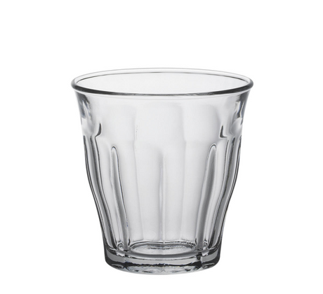 Duralex Picardie petit verre à eau expresso 9 cl - verre trempé - 6 pièces