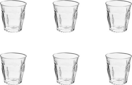Verre à eau Duralex Picardie 250ml 6 pièces verre trempé transparent