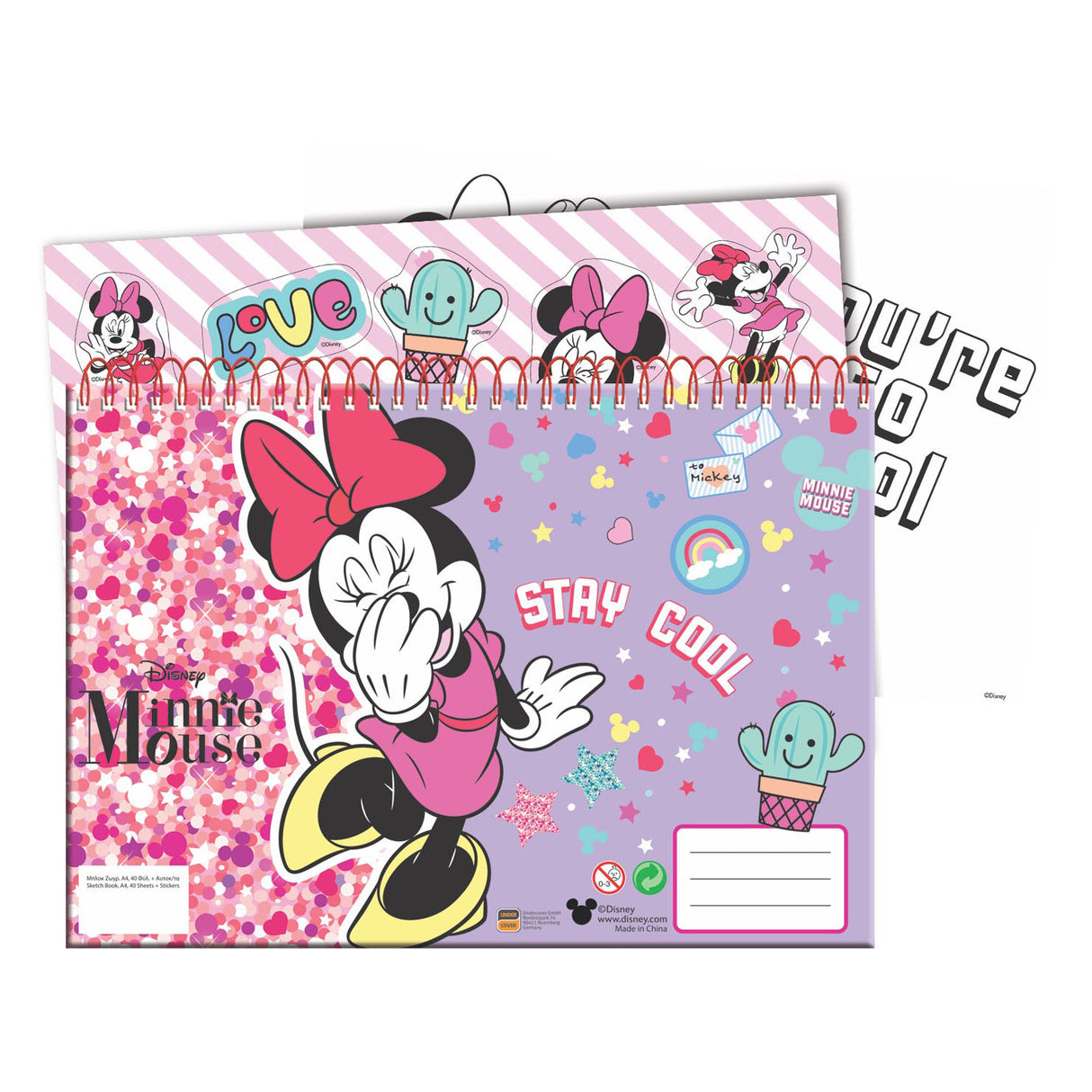 Disney Sketchbook Minnie Maus