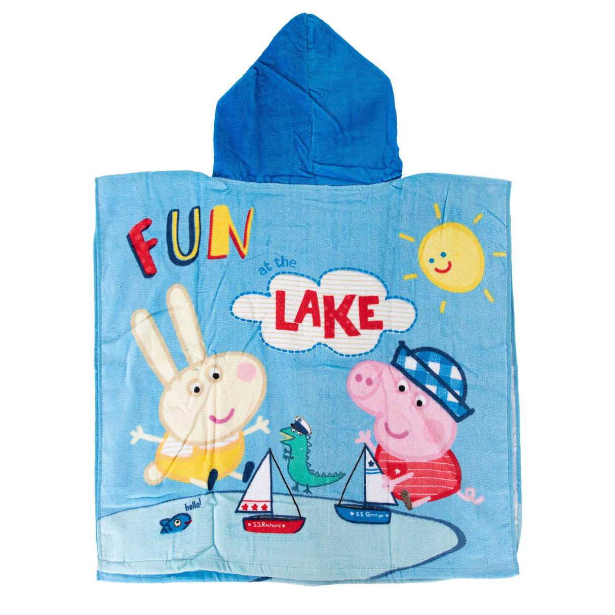 Peppa Pig -håndkle Poncho, 60x120cm