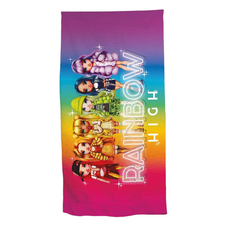 Serviette de plage Rainbow High, 70x140cm