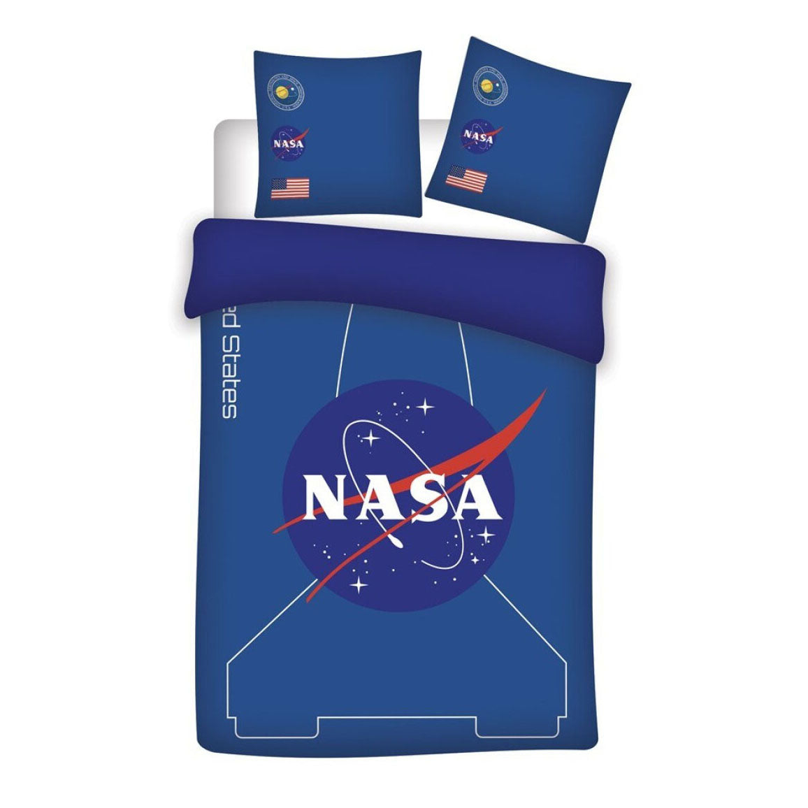 Children's duvet cover NASA space travel, 140x200cm