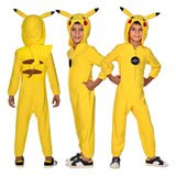 Otroški kostum Pokemon Pokemon Pikachu Onesie, star 6-8 let