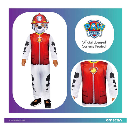 Paw Patrol - déguisements - marshall - enfants - 92 104 (3-4 ans)