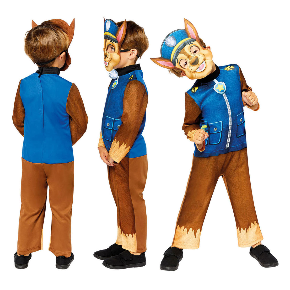 Paw Patrol Children's costume Chase, 3-4 years old