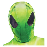 Costume pour enfants Alien Groen, 4-6 ans