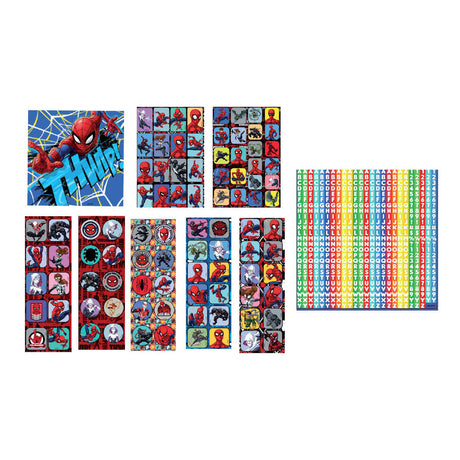 Autocollant Set Spiderman, 1000dlg.