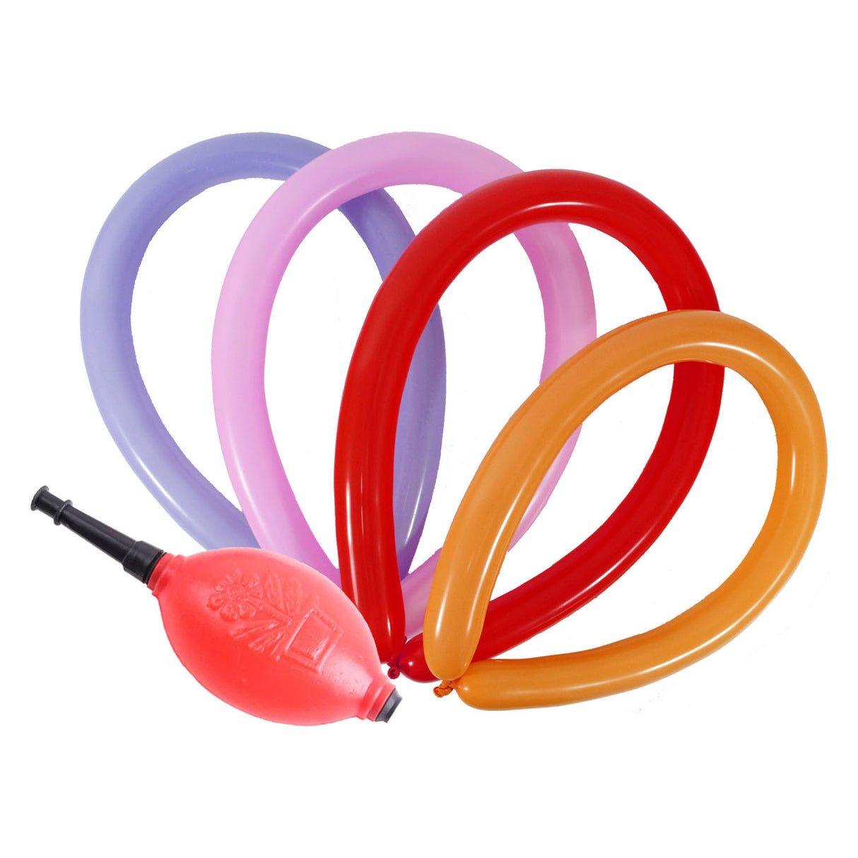 Pompe à ballons Ty par stars avec 12 ballons à modeler