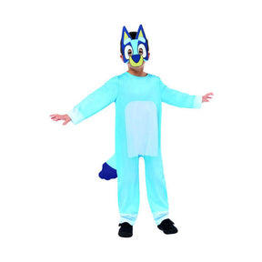 Combinaison costume enfant bleu, 4-6 ans