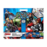 Zeechnen Block Avengers mat Sticker an 3 Klappen, 40 Blieder