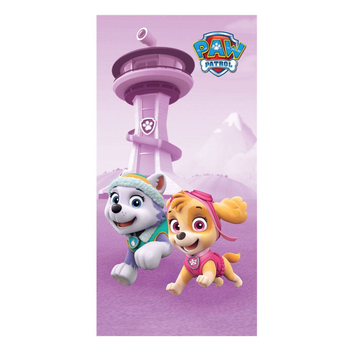 Toalla de playa de PAW Patrol Purple, 70x140cm