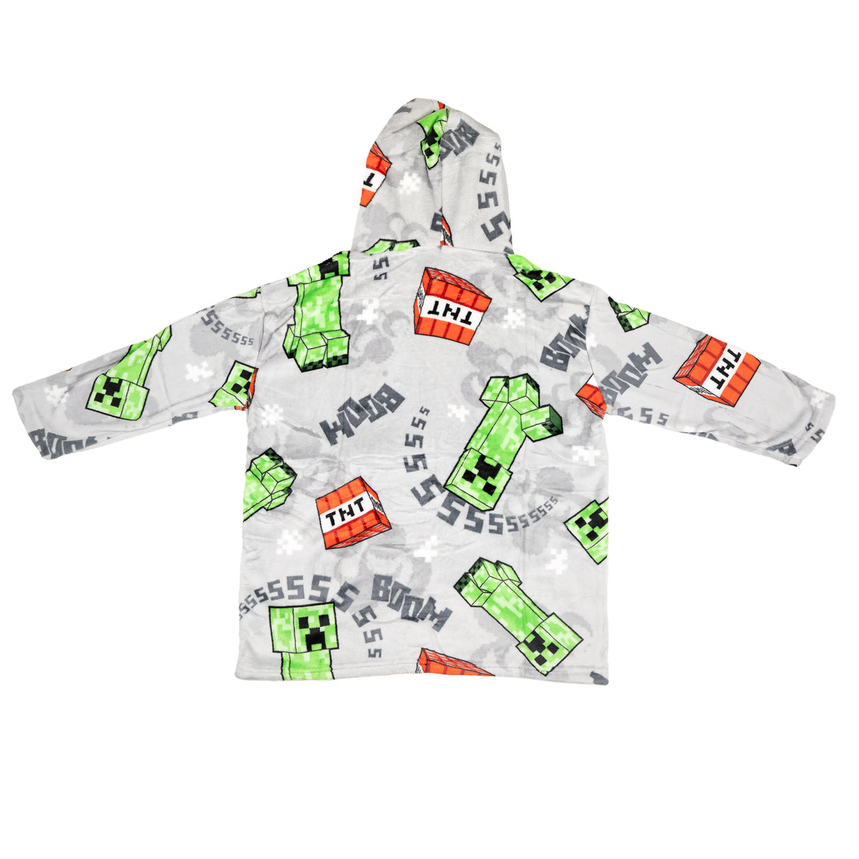 Pull couverture à capuche polaire enfant Minecraft 7-14 ans