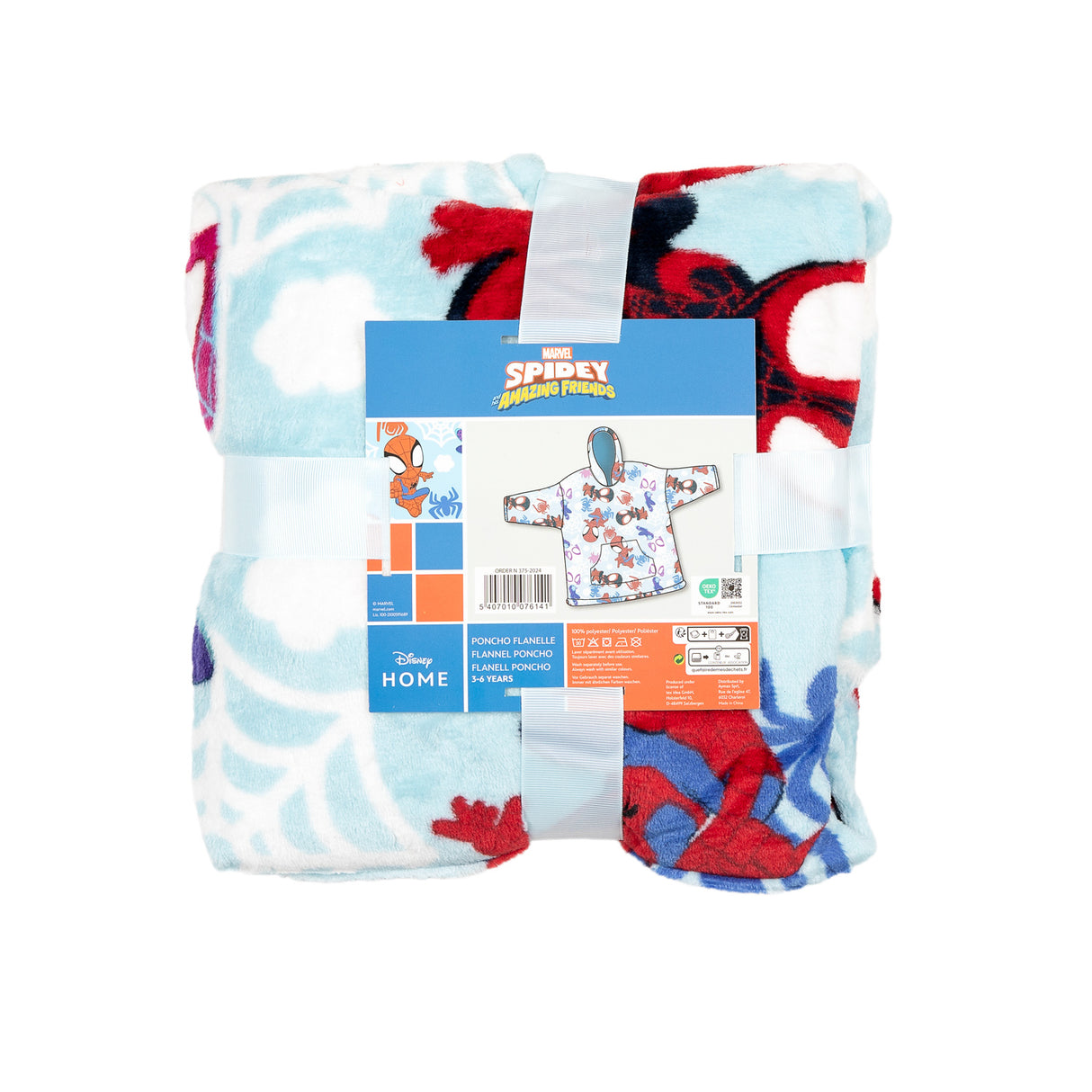 Sweater de Puch Spidey Kids Fleece Hoodie DeKen, de 3 a 6 años