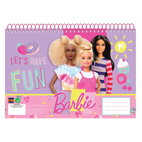 Bloc à dessin Mattel Barbie, 30 feuilles