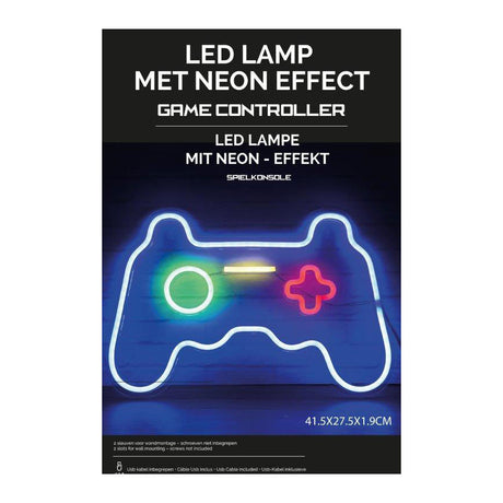 Contrôleur de jeu de lampe à LED néon