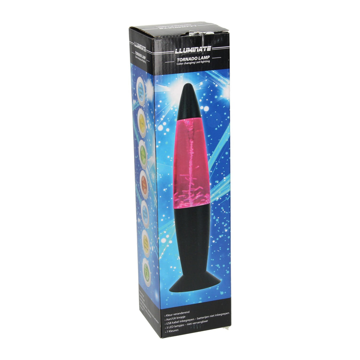 Lampe de lave de tornade, 34 cm