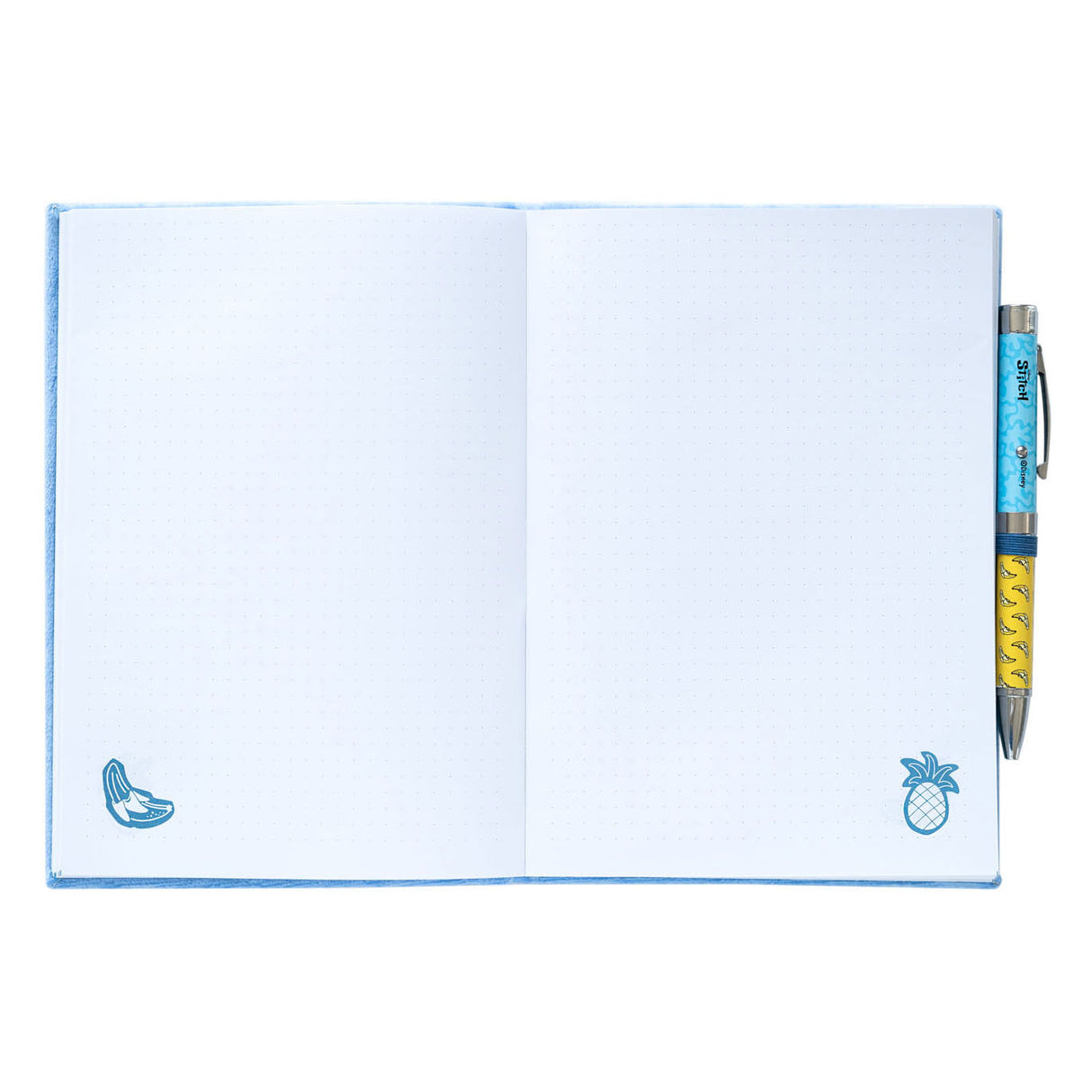 Point de cahier avec un stylo
