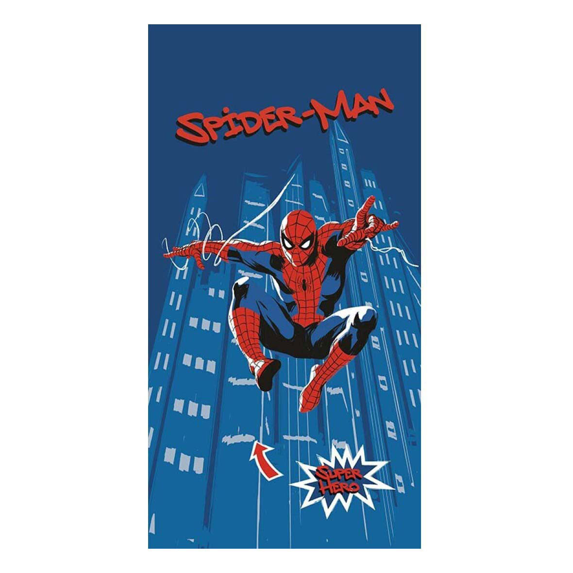 Serviette de plage Spiderman 70x140cm