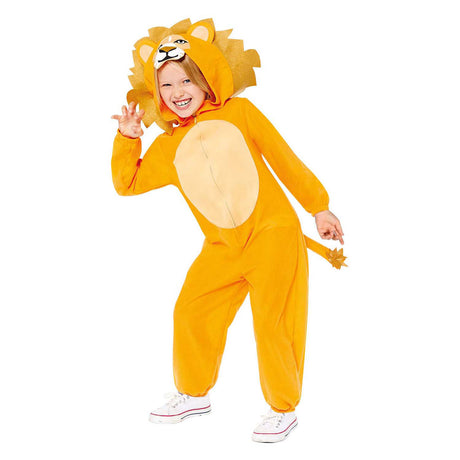Costume enfant lion onesie - 3-4 ans