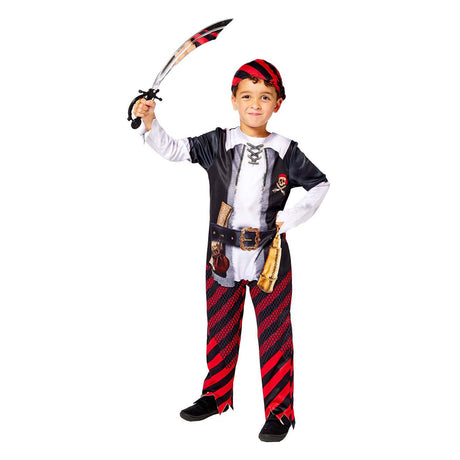 Costume enfant durable pirate garçon - 3-4 ans