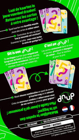 Space Cowboys Dnup – Jeu de cartes – Jeu de voyage compact – Jeu de société rapide pour les amis de la famille – Idéal pour les vacances, en déplacement et à la maison – À partir de 2 joueurs