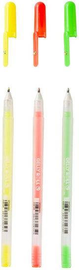 Sakura moonlight lot de 3 stylos gel happy