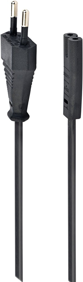 Cordon d'alimentation Cableexpert (c7) noir, 1,8 mètres