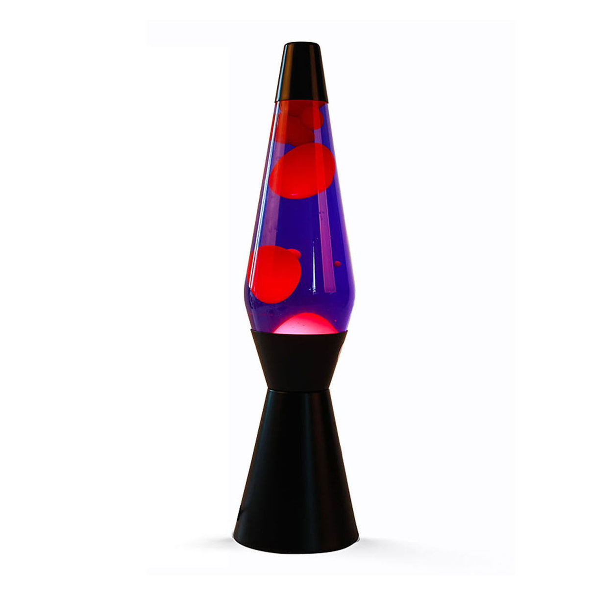 Lavalamp negro morado, 40 cm