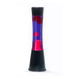 Lavalamp svart lilla rosa, 40 cm