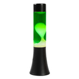 Lavalamp negro verde blanco, 30 cm