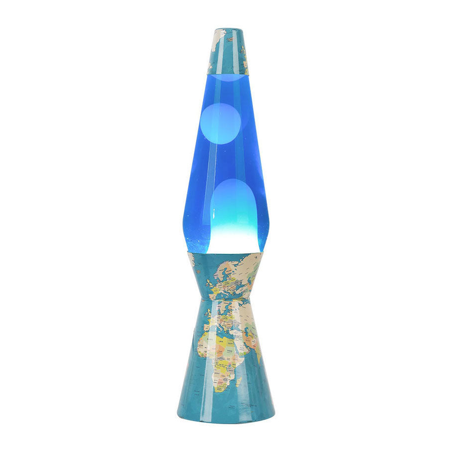 Mapa mundial de Lavalamp, 40 cm