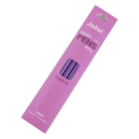 Recharge d'encre effaçable Itotal violet, 3 pcs.