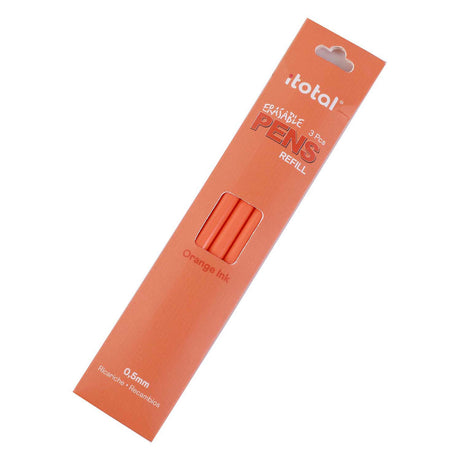 Recharge d'encre effaçable Itotal orange, 3 pcs.