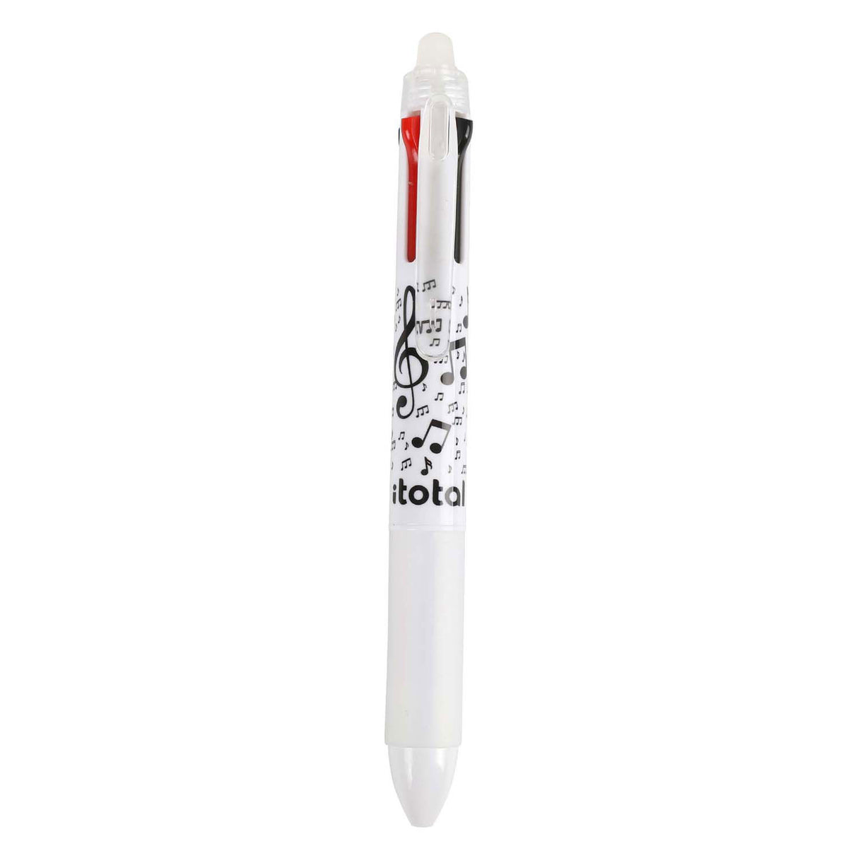 Stylo musique effaçable multicolore Itotal 4 en 1