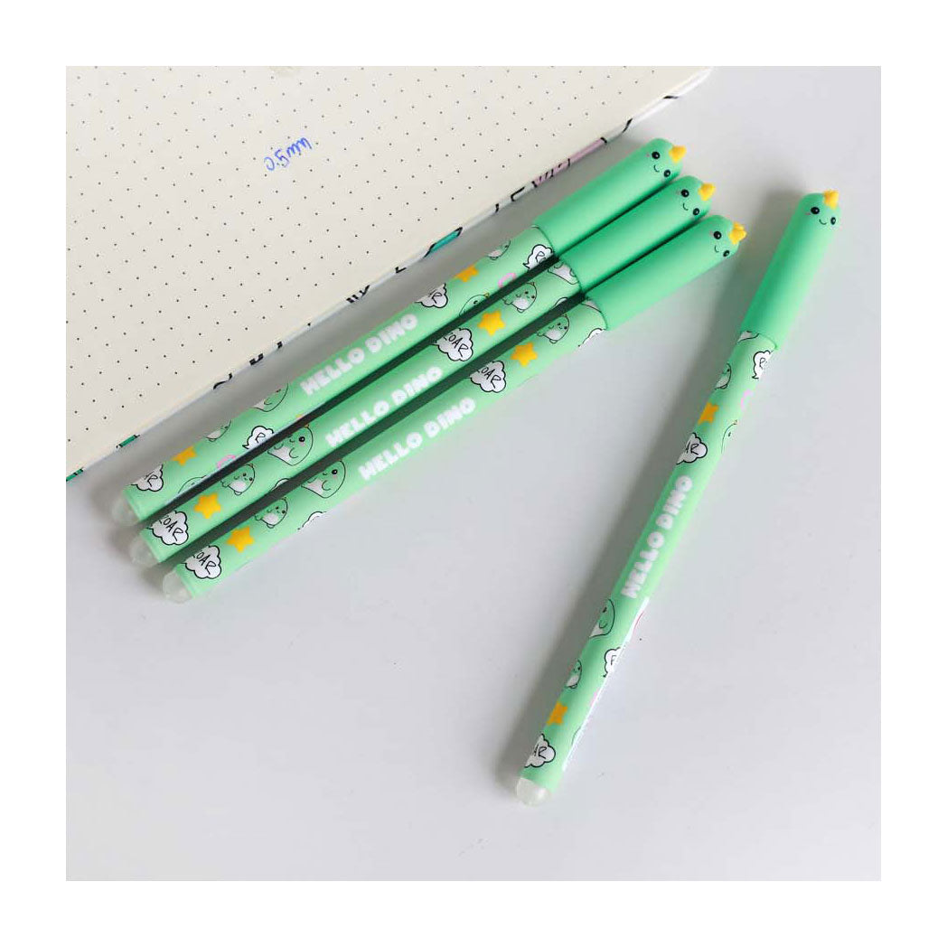 Stylo à bille effaçable Itotal avec capuchon Hello Dino