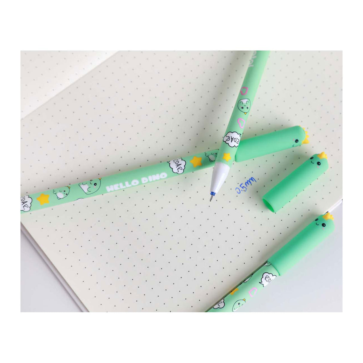 Stylo à bille effaçable Itotal avec capuchon Hello Dino