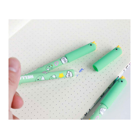 Stylo à bille effaçable Itotal avec capuchon Hello Dino