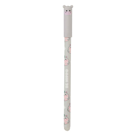 Stylo à bille effaçable Itotal avec capuchon hippopotame