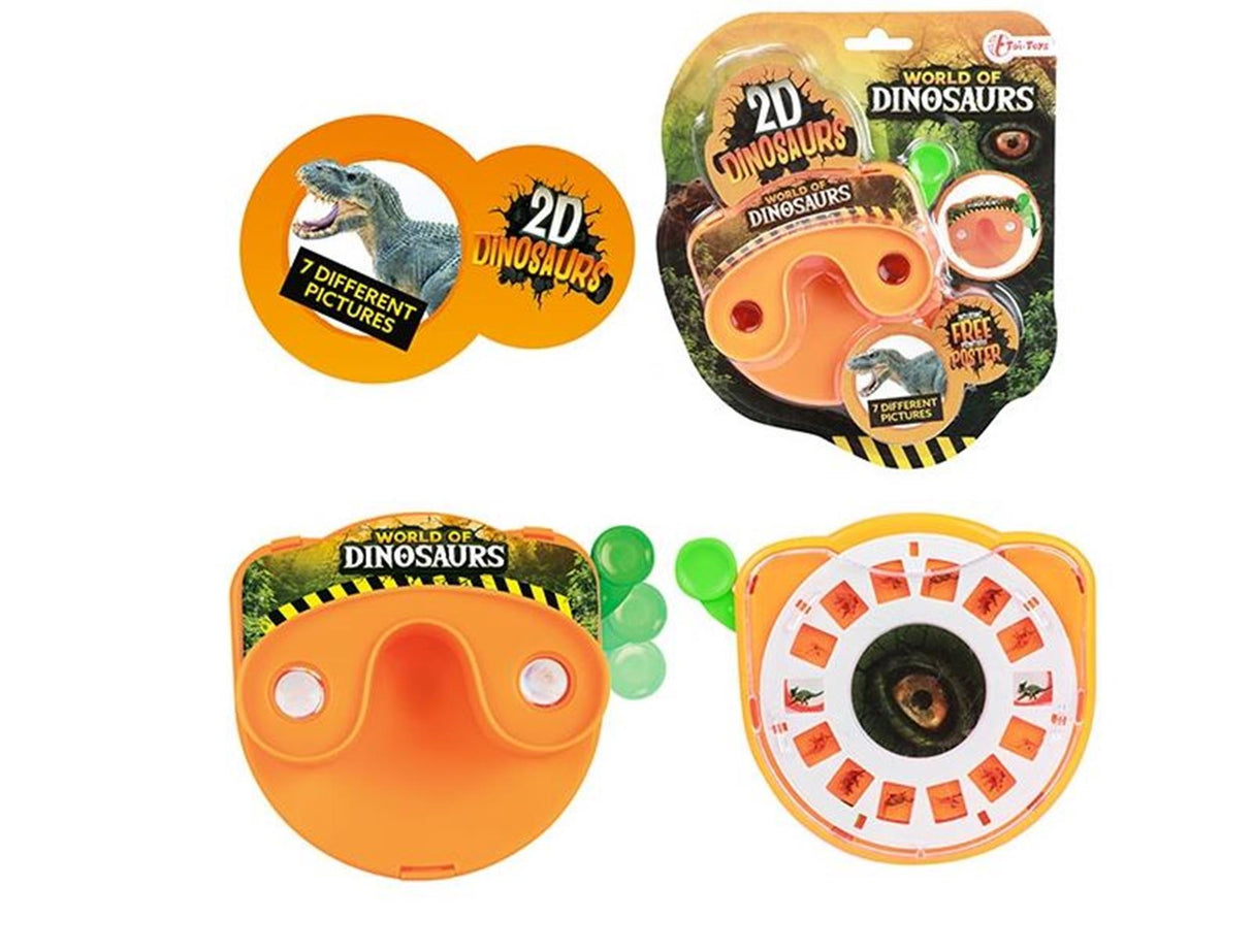 Toi-toys toi Toys visionneuse de diapositives dinosaure
