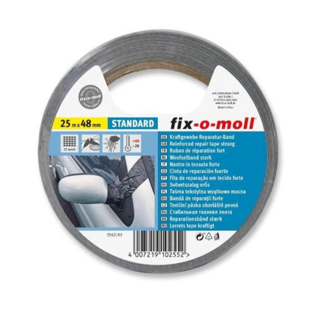 Bande de puissance universelle Fix-o-moll 25mtrx48mm gris