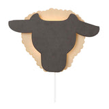 De tjalle et jaspe - applique mouton - bois