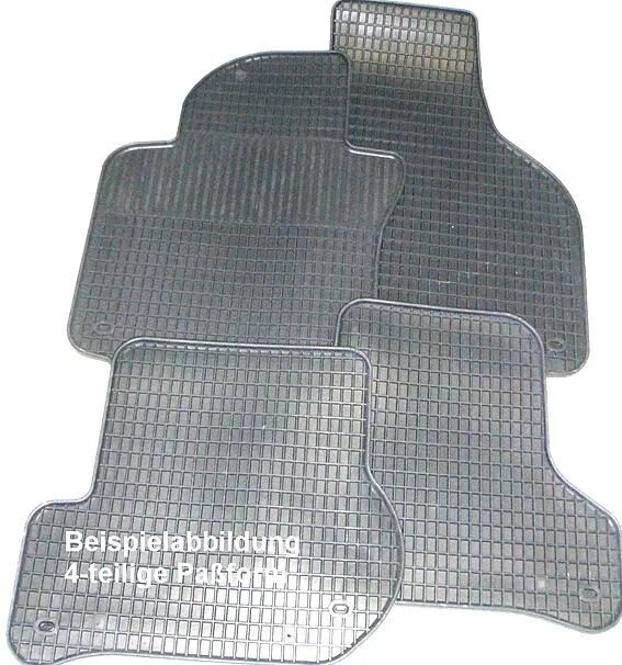Tapis de pied Schönek jeu de tapis de sol en caoutchouc 4 sko fabia 3 07-,grille