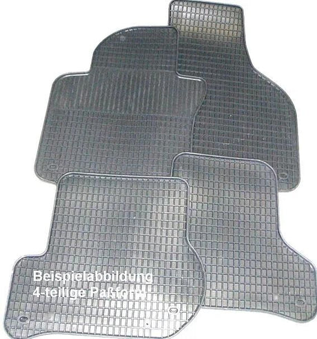 Tapis de sol Schönek jeu de tapis de sol en caoutchouc 4 VW Polo A 05