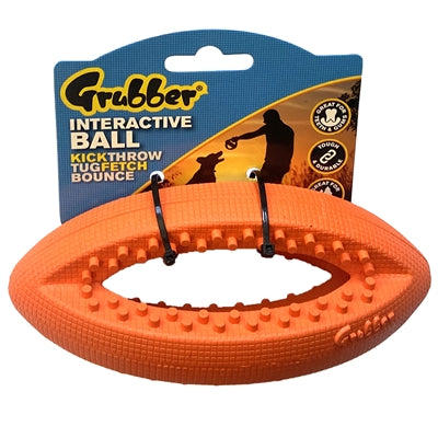 Happy Pet Grubber Interactive Rugbyball Mini Surti