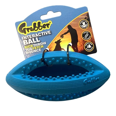 Happy Pet Grubber Interactive Rugbyball Mini Surti